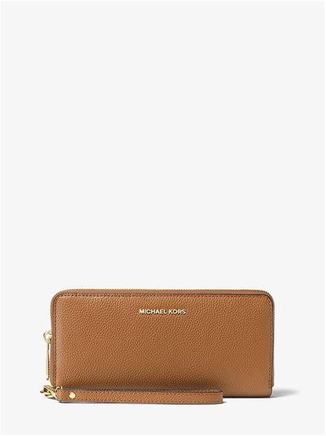 michael kors studio mercer leather continental wristlet|Leather Continental Wristlet – Michael Kors Pre.